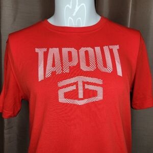 Tapout Men's Short Sleeve Graphic T-Shirt - Size: Large - Red